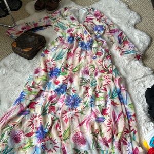 Floral maxi dress